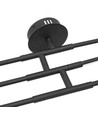 Plafonnier LED 40W - Noir, CCT