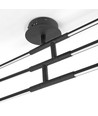 Plafonnier LED 40W - Noir, CCT