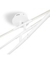 Plafonnier LED 40W - CCT, blanc