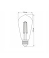 Ampoule LED filament E27 6W dimmable - ST64, blanc neutre