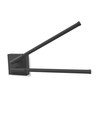 Applique/Plafonnier LED 10W - Noir, CCT, 3 températures de couleur
