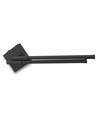 Applique/Plafonnier LED 10W - Noir, CCT, 3 températures de couleur