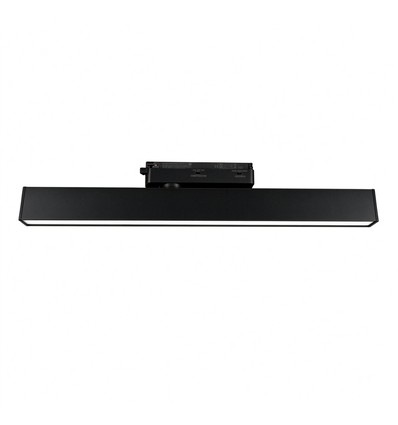 Rail LED monophasé 30/28/25W - 60 cm, Noir, 1F2W