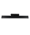 Rail LED monophasé 30/28/25W - 60 cm, Noir, 1F2W
