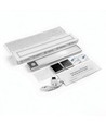 Lampe de placard LED 20cm 1,5W avec détecteur - Argent, rechargeable, IP20
