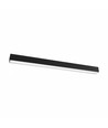 Plafonnier LED Allday Essential 120 cm 50W - CCT, noir, IP20