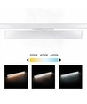 Rail triphasé LED 30/28/25W - 60 cm, Blanc