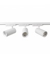 Kit rail 3 phases ZoomCCT - 1m, Blanc, 3 spots, source lumineuse incl.