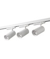 Kit rail 3 phases ZoomCCT - 1m, Blanc, 3 spots, source lumineuse incl.