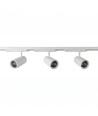 Kit rail 3 phases ProCCT - 1m, Blanc, 3 spots, source lumineuse incl.