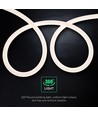 V-Tac Ruban LED Neon Flex 16W/m 360°, Ø25mm - 24V, 4000K