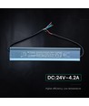 Alimentation LED 100W / 24V CC pour bandes LED - Étanchéité IP67