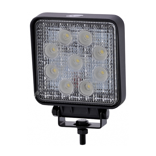 LED 27W, 12V / 24V - Blanc froid, phare de travail, voiture, camion, tracteur, remorque, véhicules d'urgence