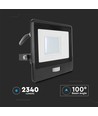Projecteur LED 30W avec détecteur - Puce LED Samsung