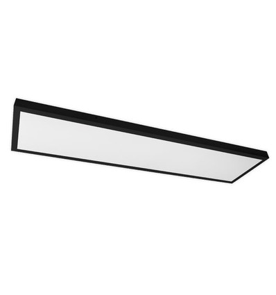 Panneau LED 120x30, 60W - 80lm/W, intégré dans un cadre noir