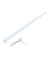 Éclairage LED pour placard 1 mètre - 6 mm de hauteur, 12V DC, 9W, avec embout