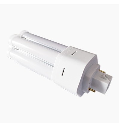 Ampoule LED GX24D 15W - 360°, dépolie