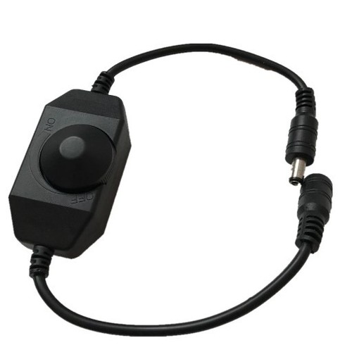 Variateur avec câble - Noir, 12V (72W), 24V (144W)