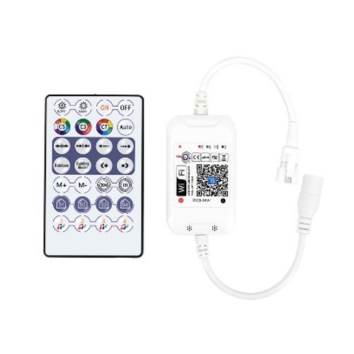 Contrôleur RGBIC WiFi avec télécommande - WiFi/Bluetooth