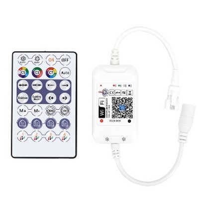 Contrôleur RGBIC WiFi avec télécommande - WiFi/Bluetooth
