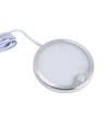 Spot pour meuble Sono60s Ø6cm - 12V DC, Dimensions : Ø6 cm, montage en saillie, capteur, acier brossé