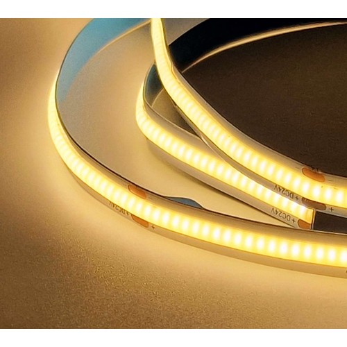 Ruban LED COB CCT 5m 10W/m RA97 - 24V DC, IP20, 576 LED par mètre