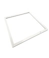 Cadre Troldtekt encastré 60x60 - Pour panneau LED, compatible avec Troldtekt sans ajustement, bord blanc