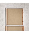 Cadre Troldtekt encastré 60x60 - Pour panneau LED, compatible avec Troldtekt sans ajustement, bord blanc