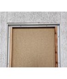 Outlet: Cadre Troldtekt encastré 120x60 - Pour panneau LED, compatible avec Troldtekt sans ajustement, bord blanc