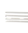 Outlet: Cadre Troldtekt encastré 120x60 - Pour panneau LED, compatible avec Troldtekt sans ajustement, bord blanc