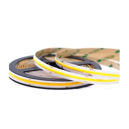Ruban LED COB 5m 9,5W/m RA94 - 24V DC, IP20, 480 LED par mètre, COB LED