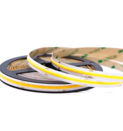 Ruban LED COB 5m 9,5W/m RA94 - 24V DC, IP20, 480 LED par mètre, COB LED