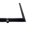 Cadre encastrable pour panneau LED 60x60 - Noir, nouveau modèle, compatible avec Troldtekt sans ajustement