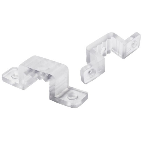 20 clips de montage étroits - pour Type Q, X-2 et bandes LED COB 230V ainsi que toutes les bandes LED IP68
