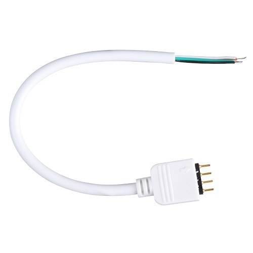 Connecteur RGB flexible pour bandes LED RGB - 4 broches, 12V / 24V
