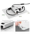 Lampe de croissance Samsung Quantum Board 105W - Spectre complet, variateur intégré, avec suspension, IP65