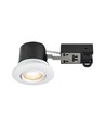 Spot encastrable Nordlux Umberto - GU10, blanc mat, IP44, approuvé pour isolation