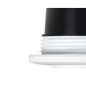 Spot encastrable Nordlux Umberto - GU10, blanc mat, IP44, approuvé pour isolation