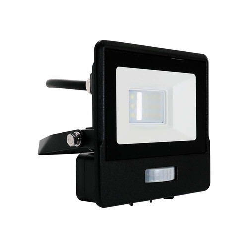 Projecteur LED 10W - IP65, avec détecteur, puce LED Samsung