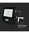 Projecteur LED 10W - IP65, avec détecteur, puce LED Samsung