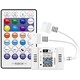 Contrôleur RGBW Smart Home - Compatible avec Google Home, Alexa et smartphones, 12V (144W), 24V (288W)