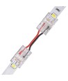Connecteur fin avec câble pour bande LED - 8mm, monochrome, IP20, 5V-24V