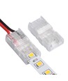 Connecteur pour bande LED mince pour fils détachés - 8mm, monochrome, IP20, 5V-24V