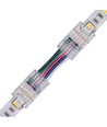 Connecteur fin avec câble pour bande LED - 10 mm, RGBW, IP20, 5V-24V