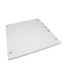 Dalle LED 60x60 avec cadre, 40W - Intégré dans un cadre blanc, pour montage direct