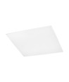 Dalle LED 60x60, 40W - Hauteur : 25mm, Cadre blanc