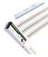 Ensemble de rails LED dimmables Troldtekt 3x60 cm - Encastré, dimmable Triac, Akustilight incluant câbles et driver