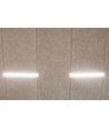 Kit rails LED Troldtekt 6x60 cm - Encastré, Triac dimmable, Akustilight incl. câbles et driver