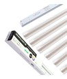 Kit rails LED Troldtekt 6x60 cm - Encastré, Triac dimmable, Akustilight incl. câbles et driver