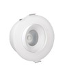 Spot encastrable extra-plat 7W Ø10cm dimmable RA93 - Découpe : Ø8,3 cm, Dimensions : Ø10 cm, CCT